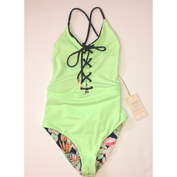 Maaji limelight one piece swimsuit small - Picture 6 of 8